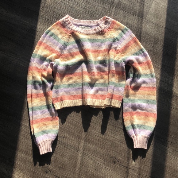 American eagle cropped knit sweater - Picture 1 of 4